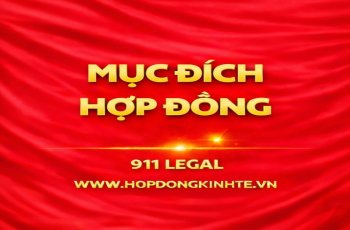 Mục đích của hợp đồng là gì? Ghi sai có thể khiến hợp đồng vô hiệu