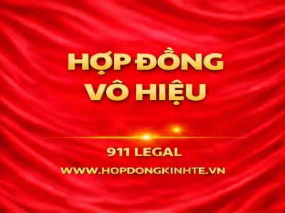 Hậu quả pháp lý của hợp đồng vô hiệu