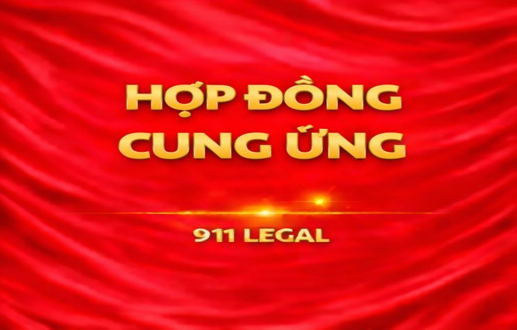 Hợp dồng cung ứng và tư vấn của Luật sư hợp đồng