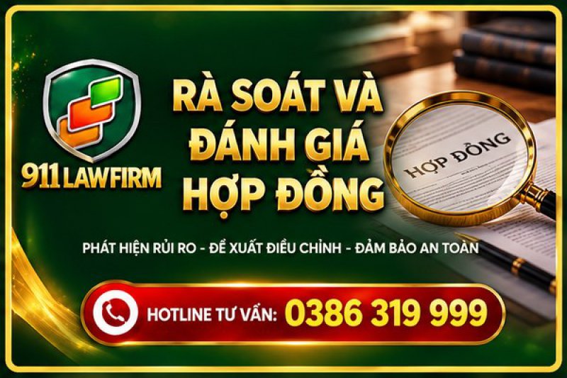 Dịch vụ rà soát và đánh giá hợp đồng.
